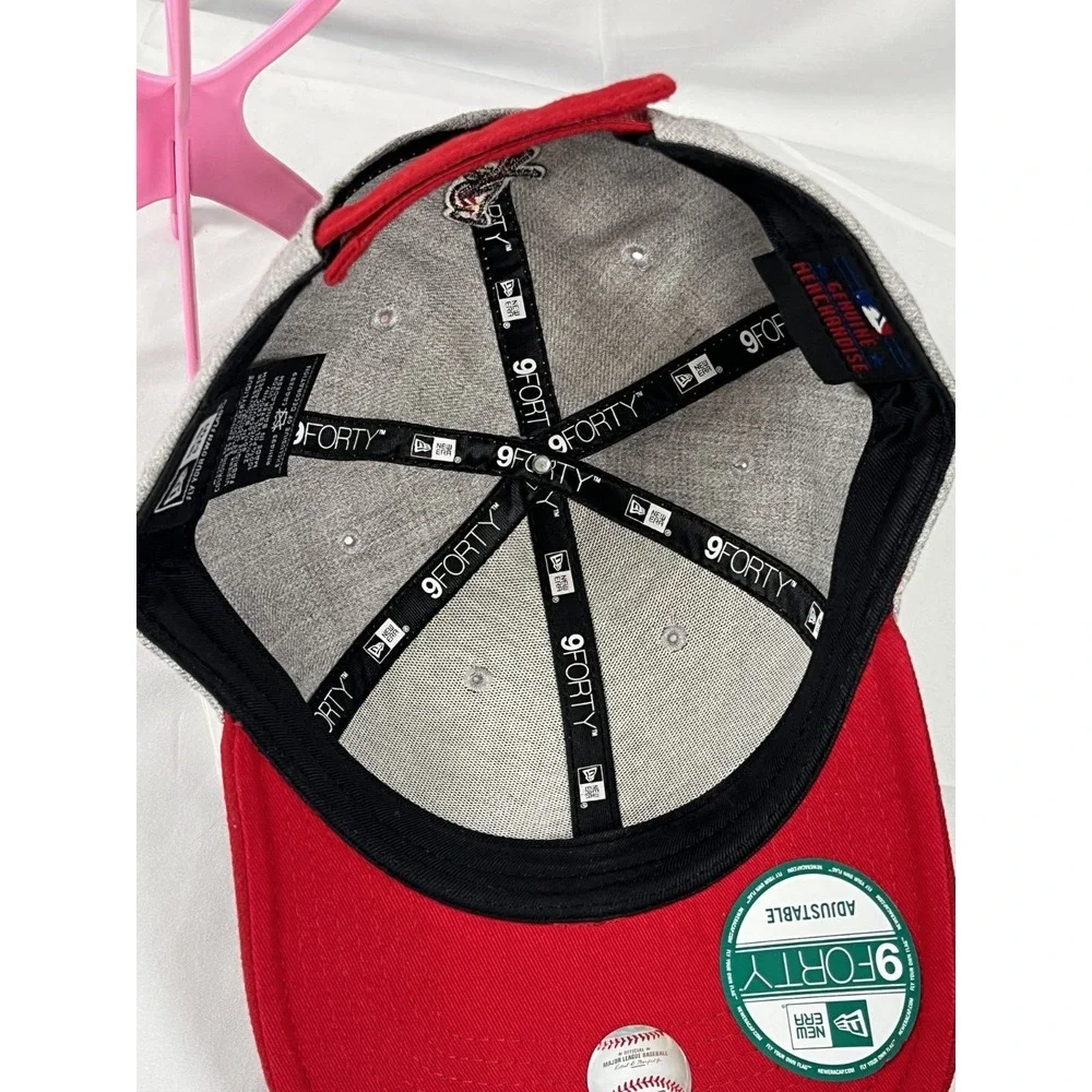 Saint Louis Cardinals Hat Cap‎ Adjustable Red Gray Pre-Owned